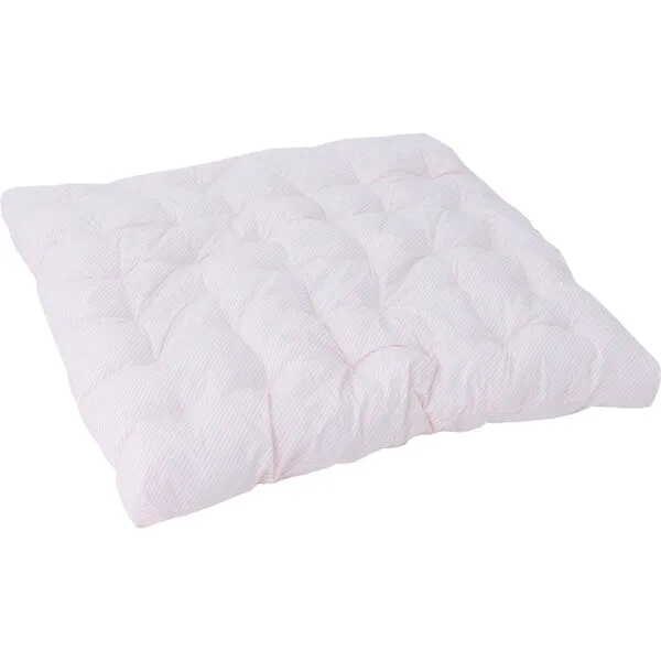 E&E Padded Play Mattress, Blush Stripe