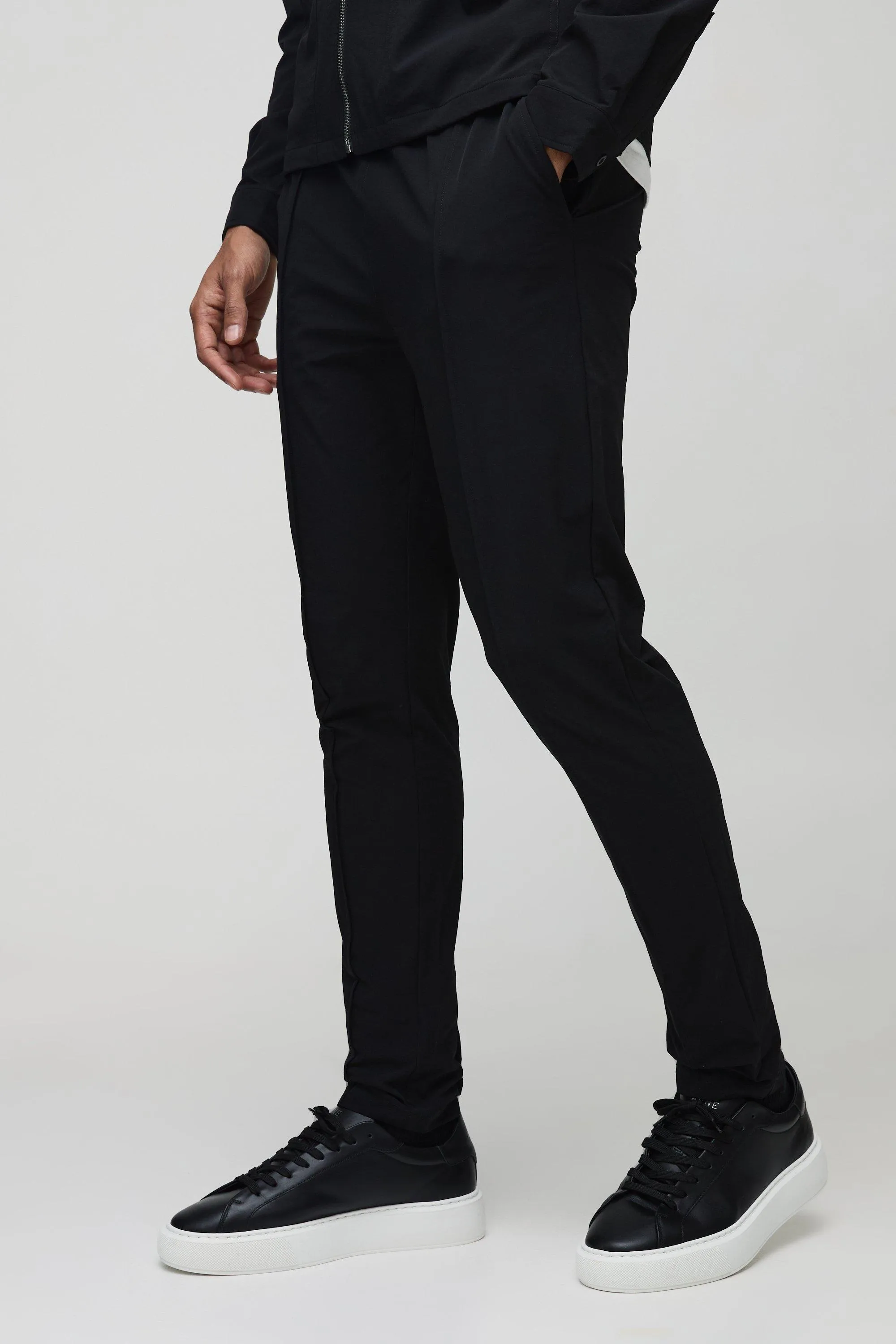 Elasticated Waist Skinny Stretch Golf Pants