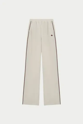 EMBLEM PIPED STRAIGHT LEG JOGGERS - STONE