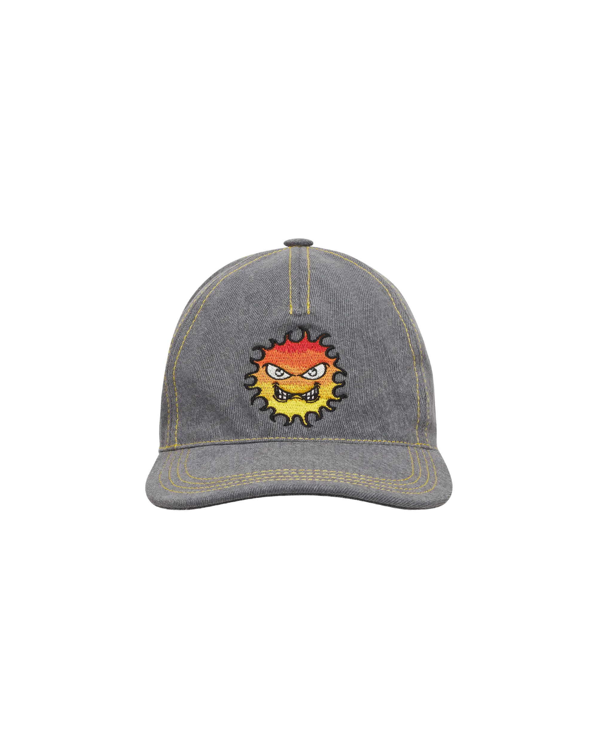 Embroidered Logo Cap Grey