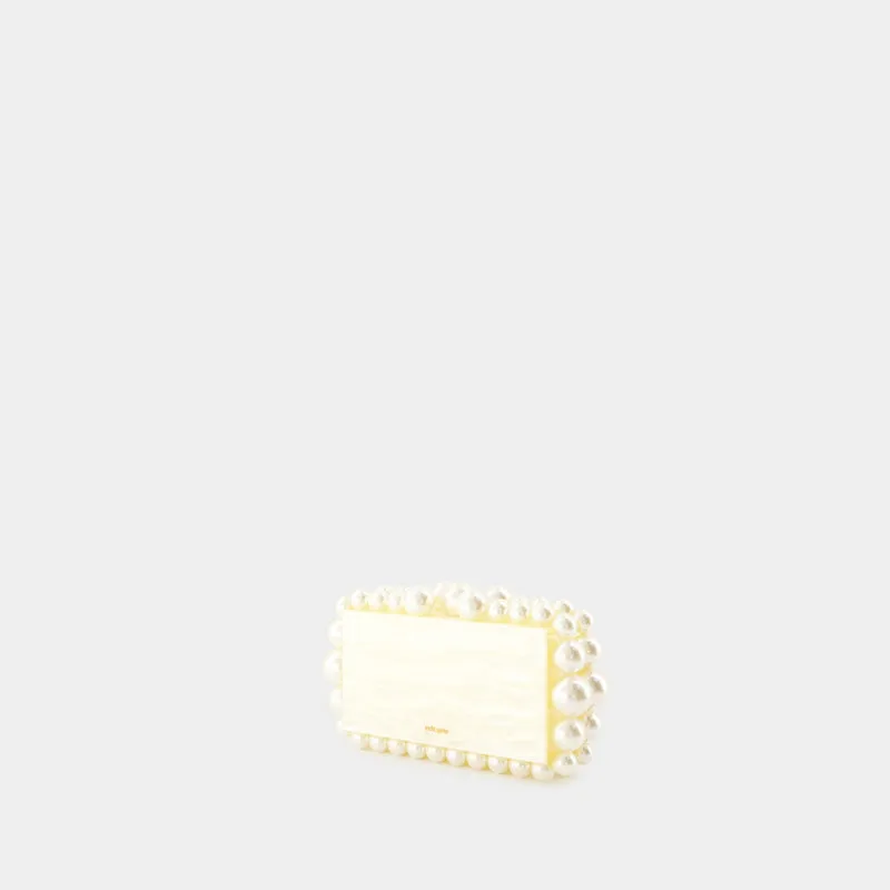 Eos Clutch - Cult Gaia - Acrylic - Ivory