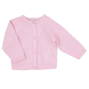 Essentials Knit Cardigan - Pink