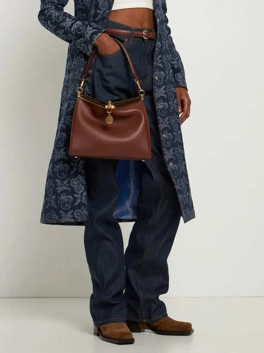 Etro   Medium Vela leather shoulder bag 