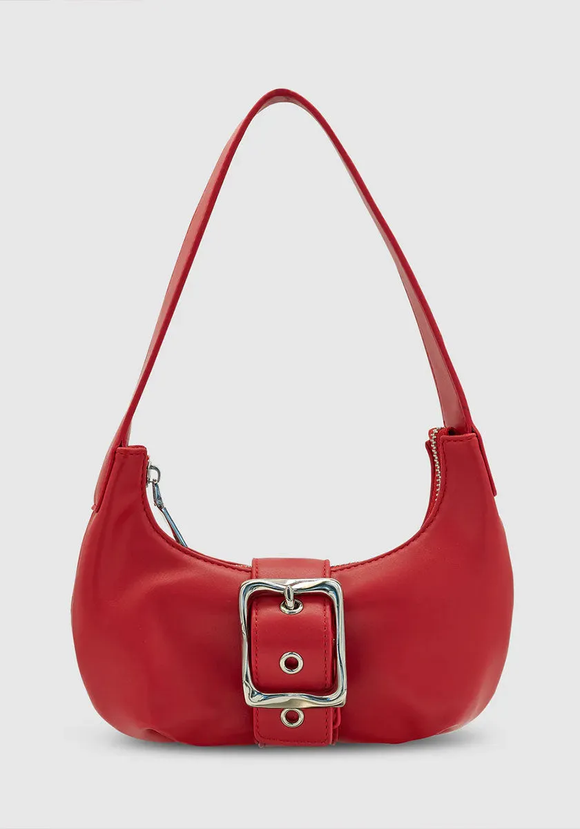 Everyday Mini Baguette Bag - Cherry