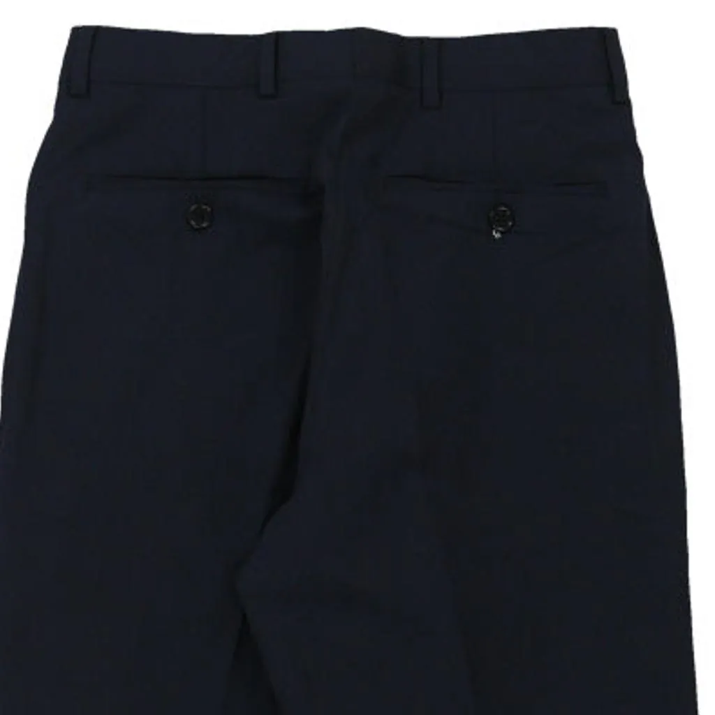 Example Trousers - 28W UK 10 Navy Wool Blend