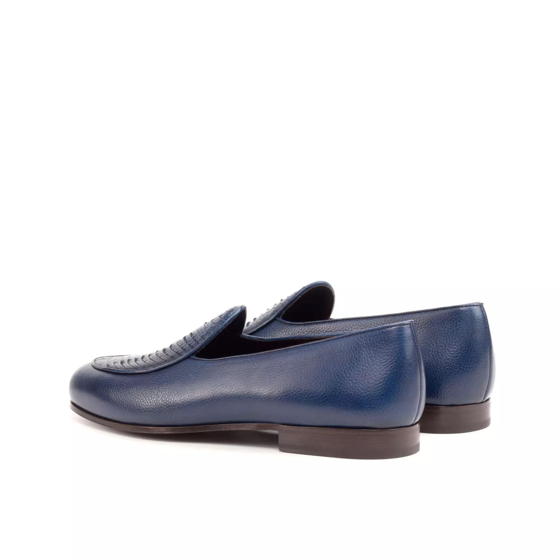 --Exotic Skins Belgian Slipper Shoe-