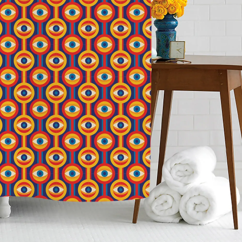 Eyes Shower Curtain
