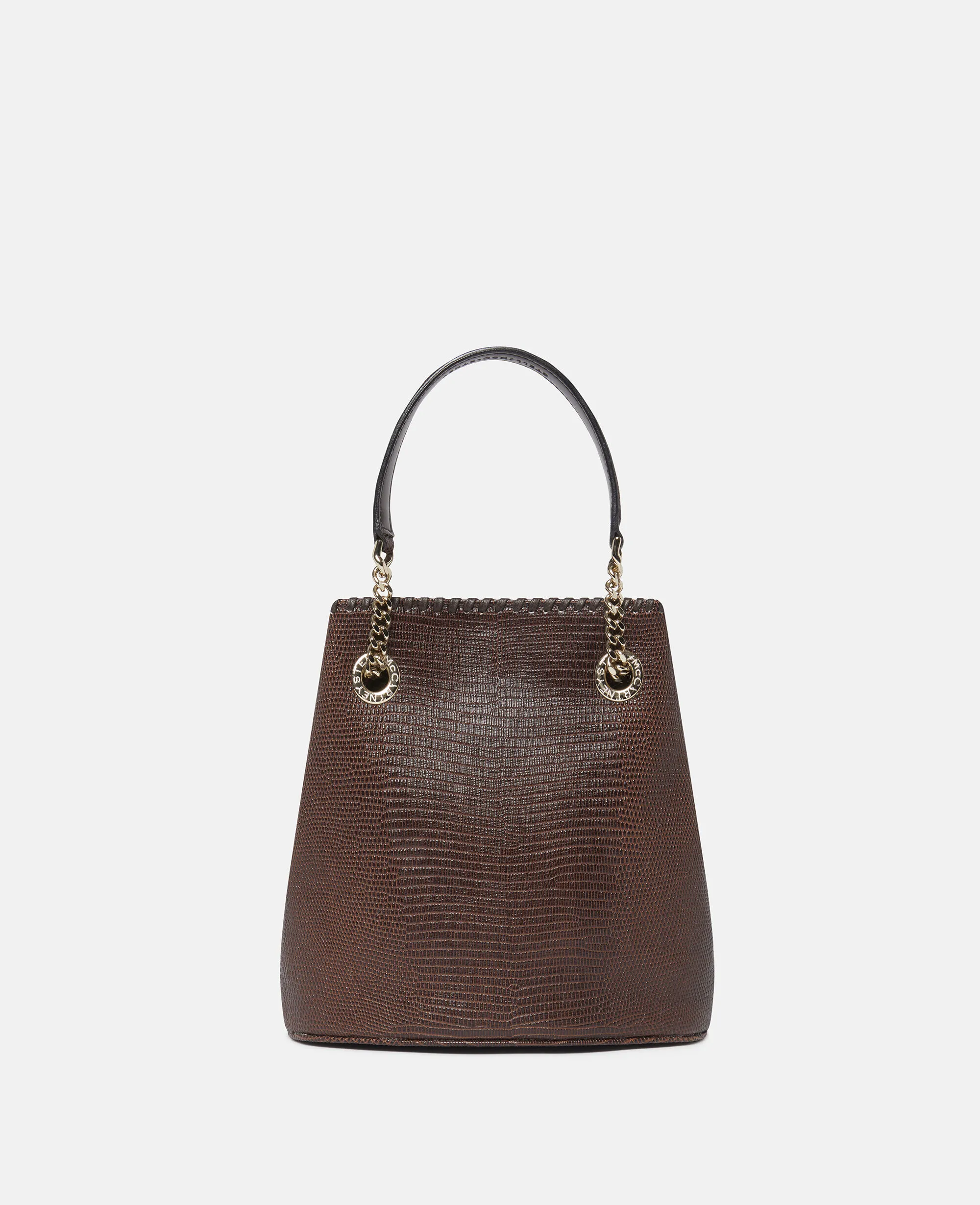 Falabella Scale-Embossed Bucket Bag