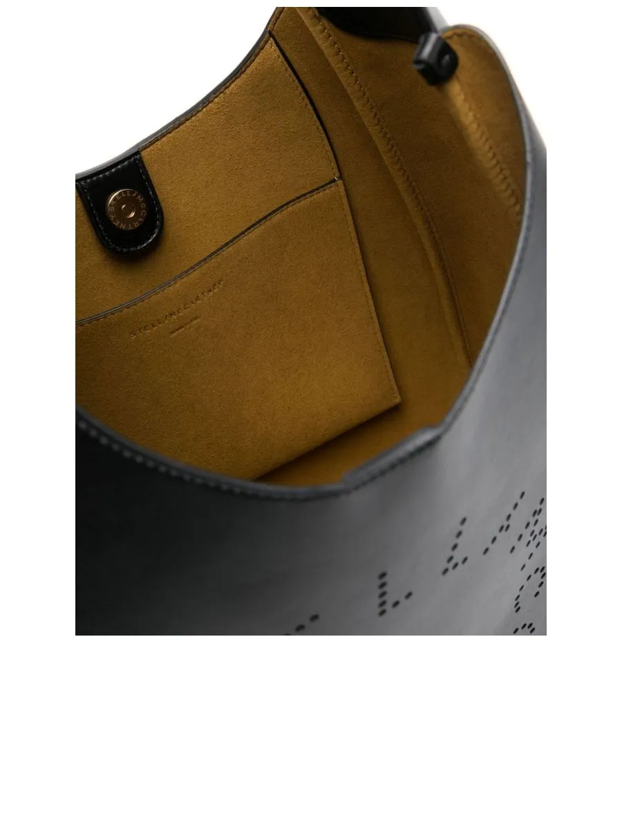 Faux Leather Cutout Shoulder Bag
