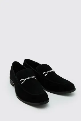 Faux Suede Snaffle Loafer | boohooMAN UK