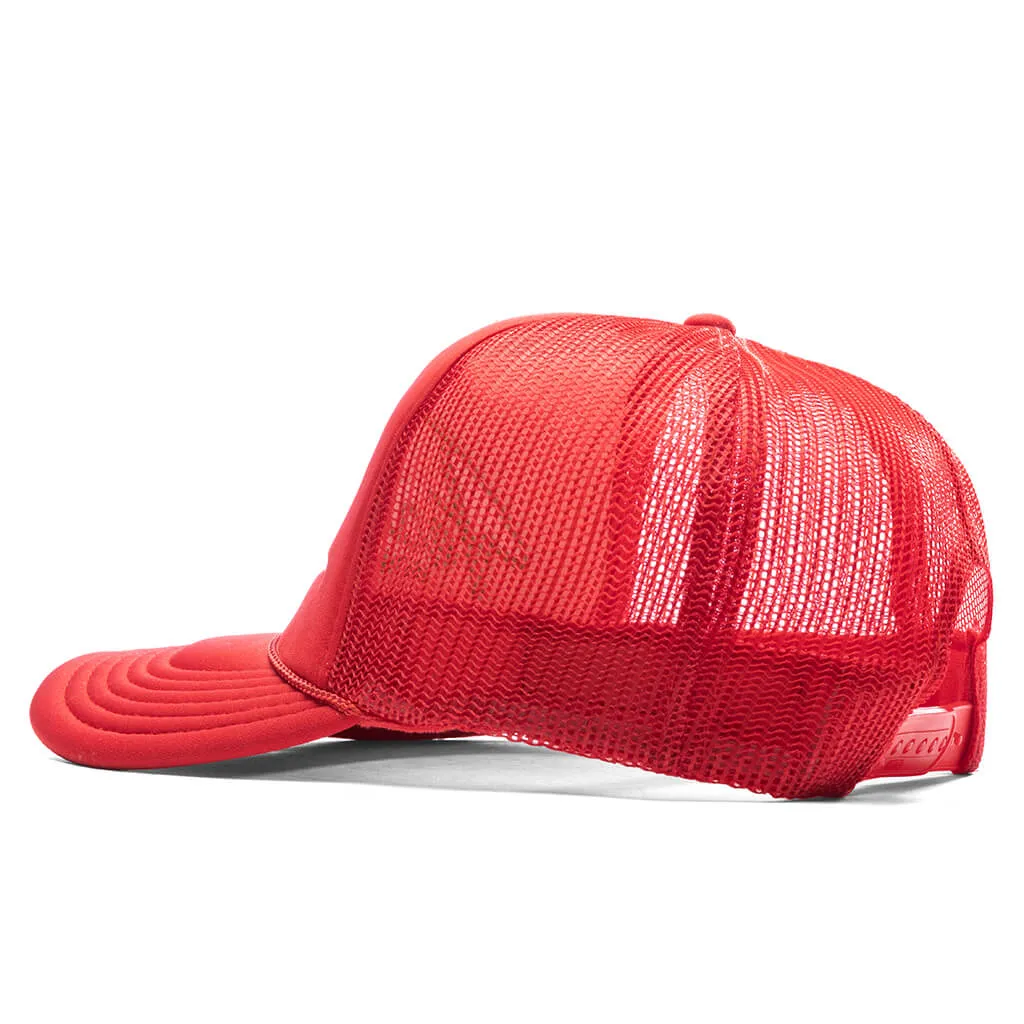 Feature x Wynn Shine Trucker - Red