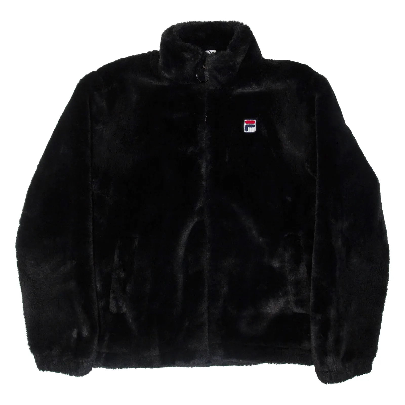 FILA Womens Fleece Jacket Black M