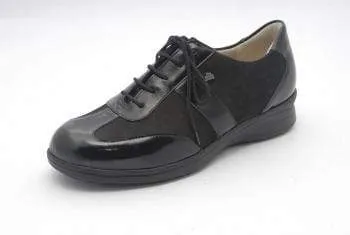 Finn Comfort Womens Lazio Sneakers - Schwarz