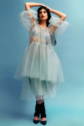 Fiona Dress - Seafoam