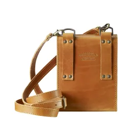 Fjallraven Singi Bino Bag Leather Cognac