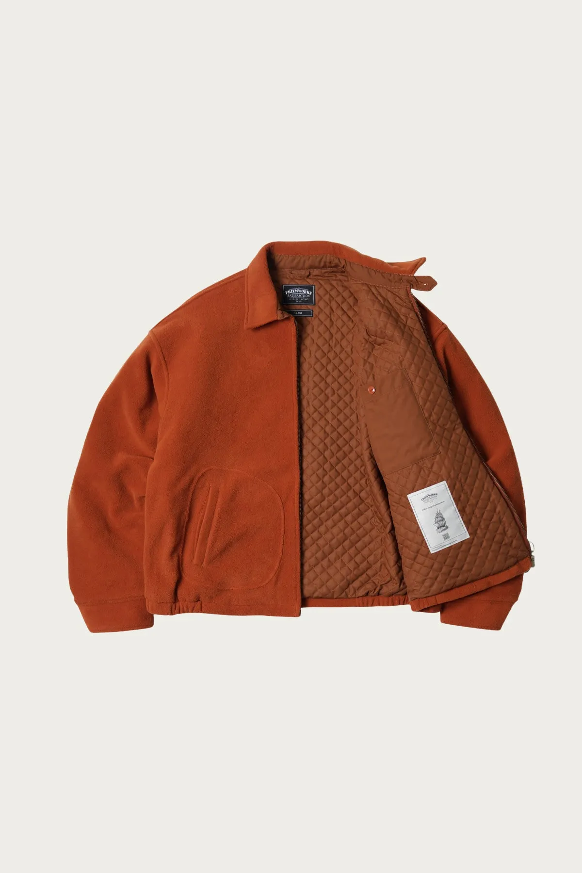 Fleece Drizzler Jacket - Brick