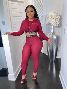 Flex Jacket Only Burgundy