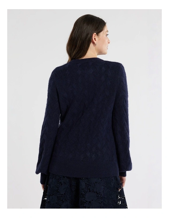 Florentine Jumper in Navy