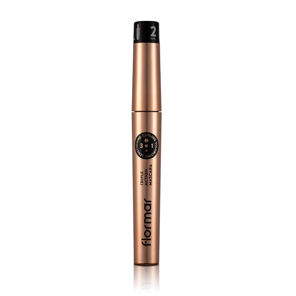 Flormar Triple Action Mascara - 8 ml