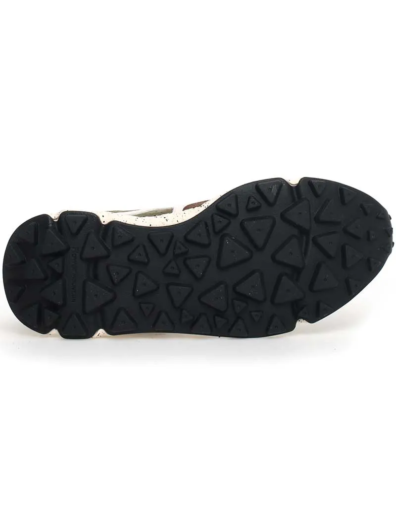 Flower Mountain Yamano 3 Trainers Brown Navy