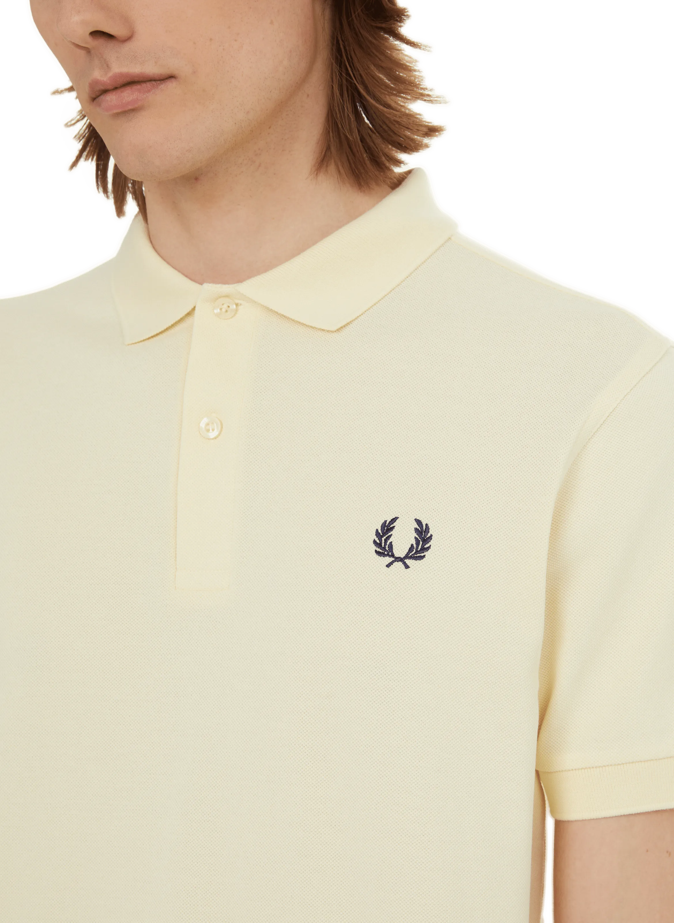 Fred perry  Cotton polo shirt  - Yellow
