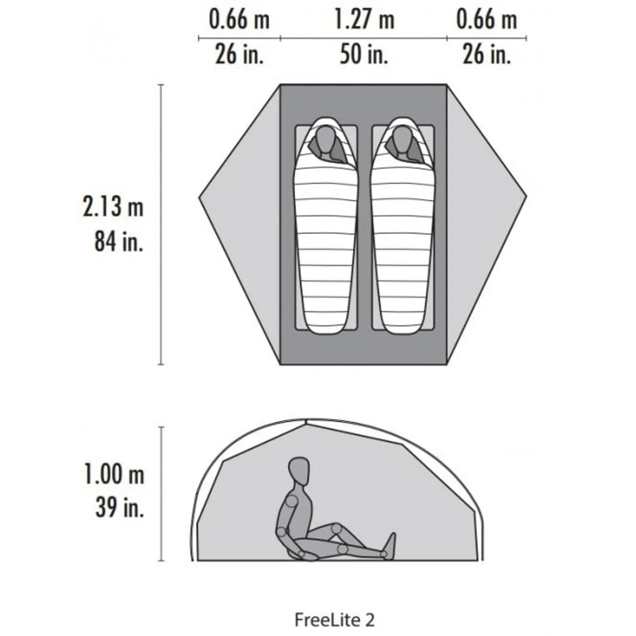 FreeLite 2 Person Tent