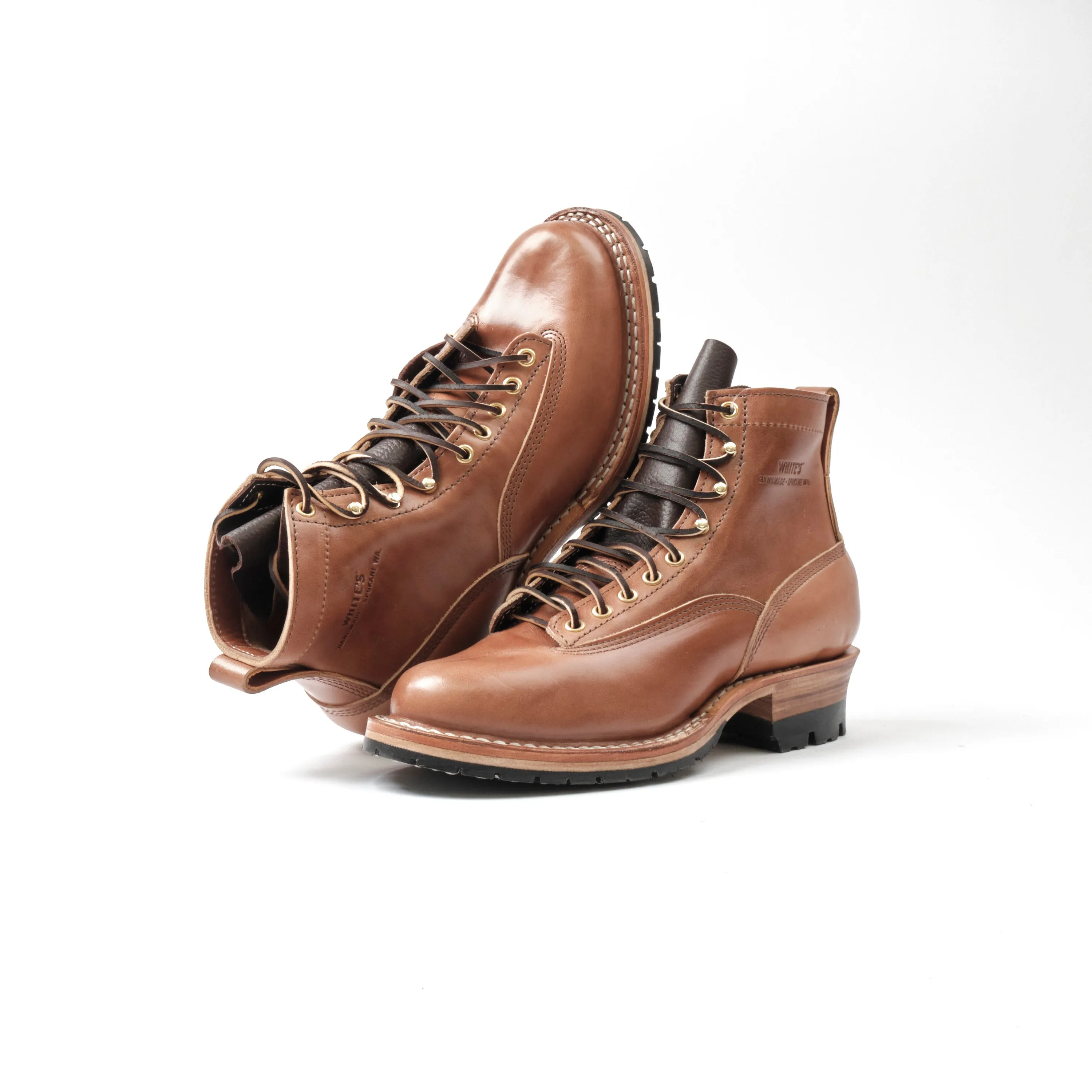 FREENOTE CLOTH X WHITE'S BOOTS - LINEMAN LTT - MARYAM TOSCANELLO HORSEBUTT & SEIDEL BROWN VOYAGER