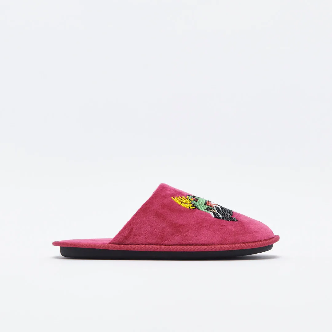 Fucking Awesome - House Slippers (Maroon)