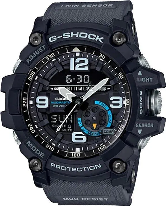 G-SHOCK MEN’S MASTER OF G GG1000-1A8- BLACK 