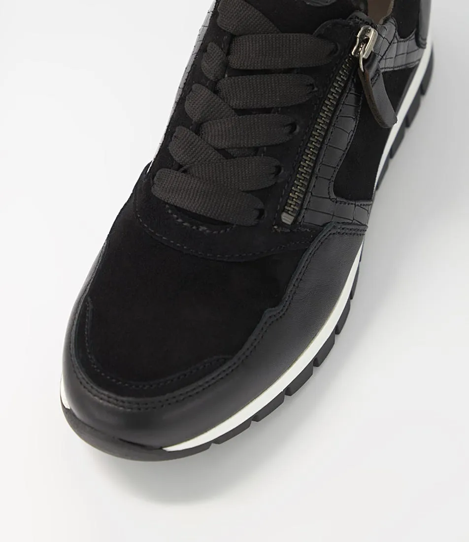GABOR Naja Schwarz Multi Sneakers