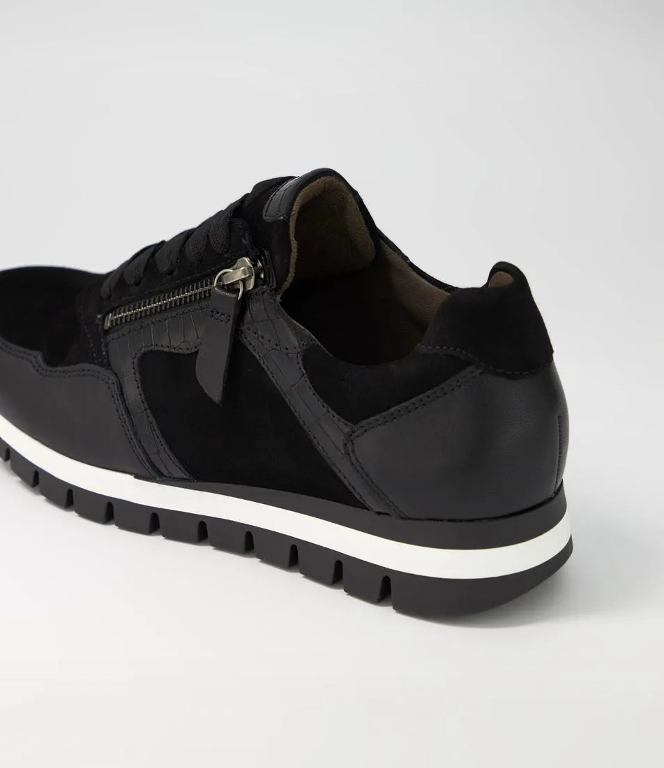 GABOR Naja Schwarz Multi Sneakers