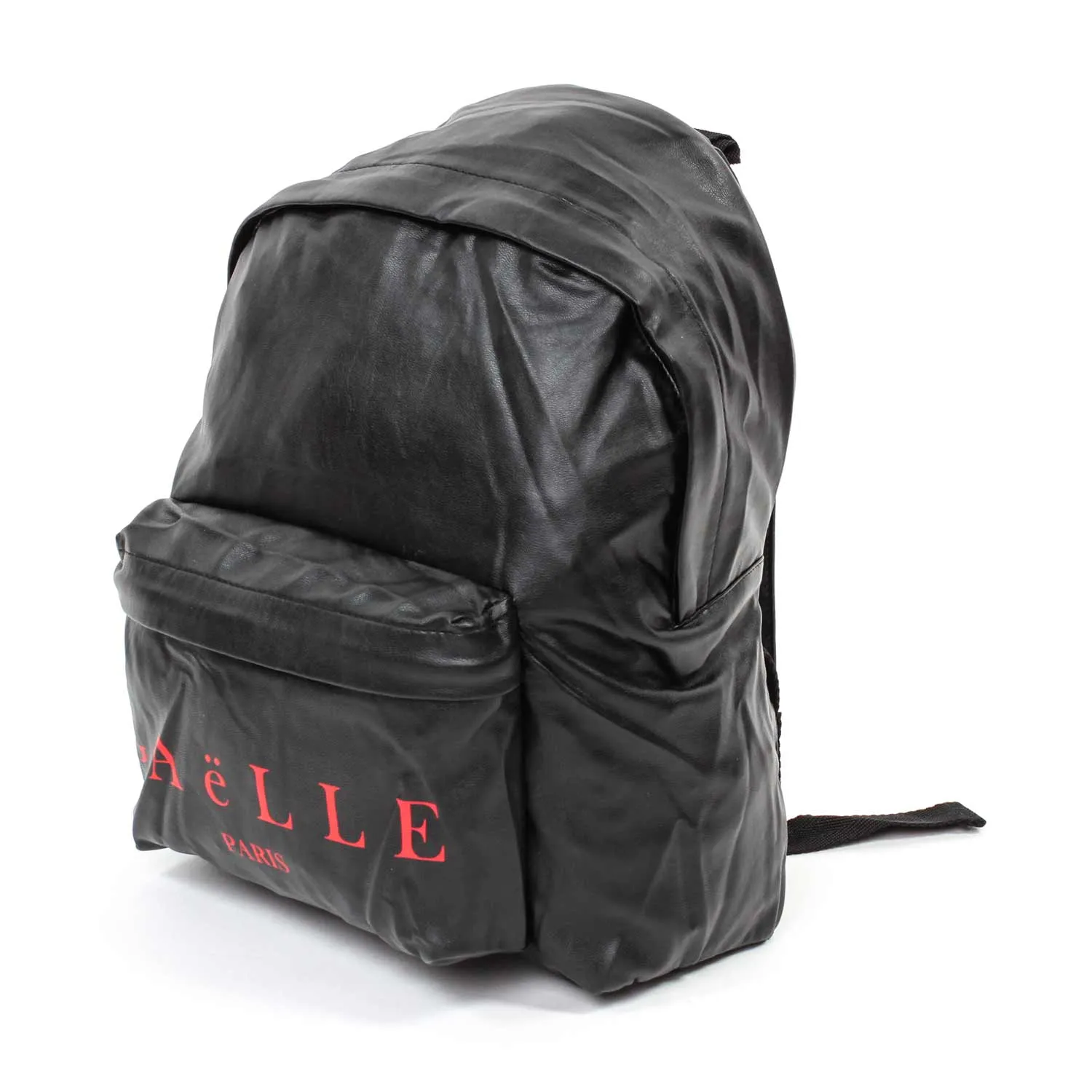 Gaelle Paris Black Backpack With Logo For Girls