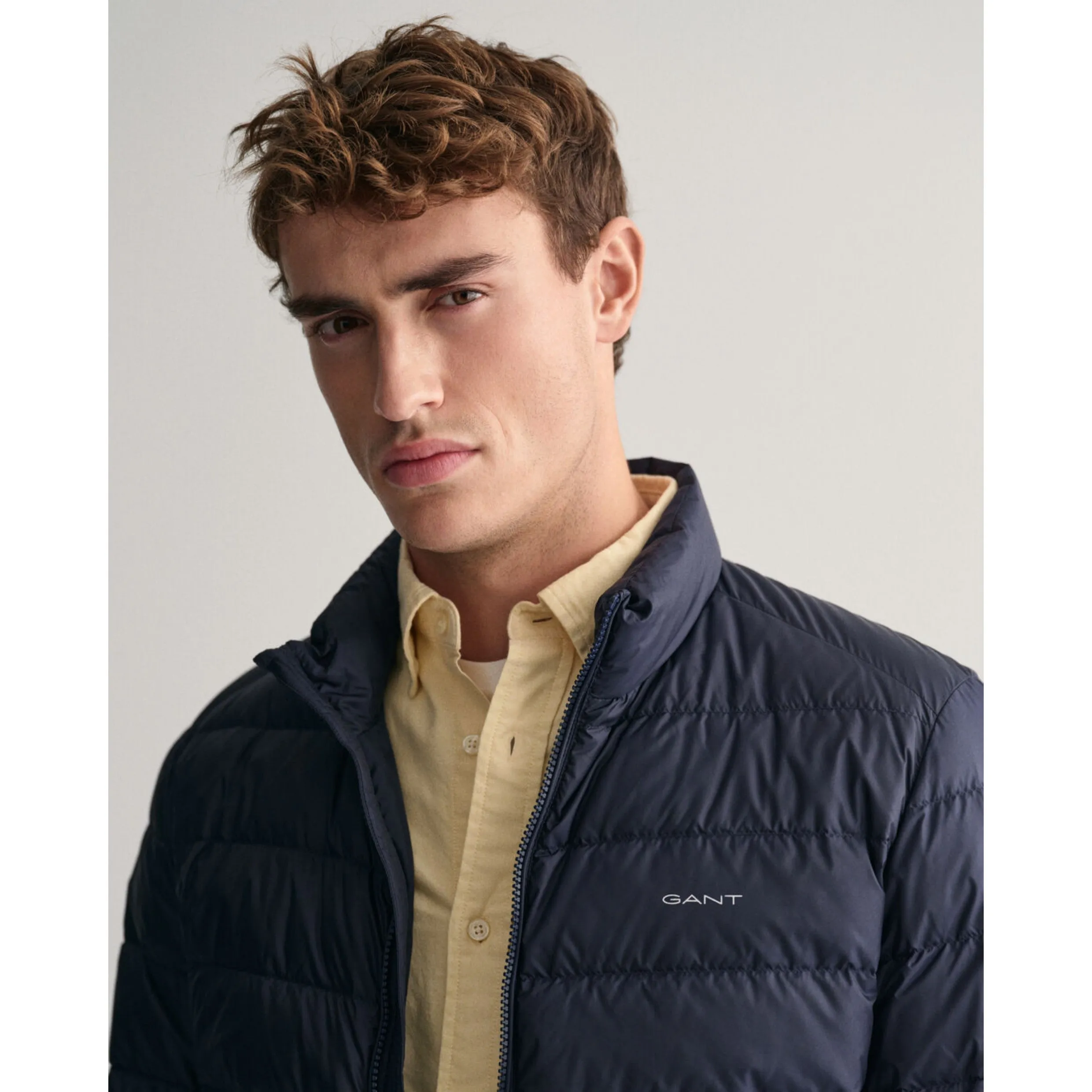 GANT Light Down Jacket 7006298 Evening Blue