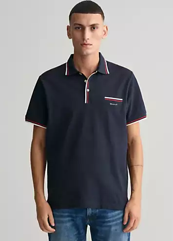 Gant Striped Polo Shirt | Grattan