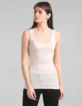 GAP Women Beige Modern Tank