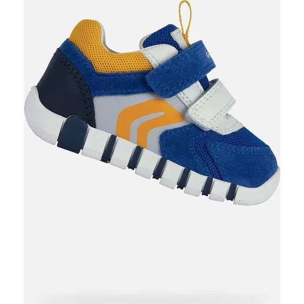 Geox Iupidoo Velcro Sneakers, Blue