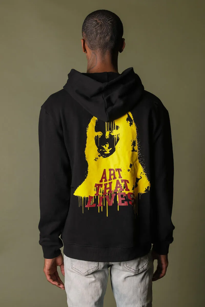 Gftd La Monalisa Black Hoodie