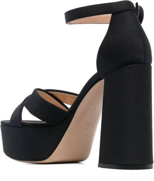 Gianvito Rossi Sheridan 120mm platform sandals Black