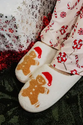 Gingerbread Man Women's Slippers