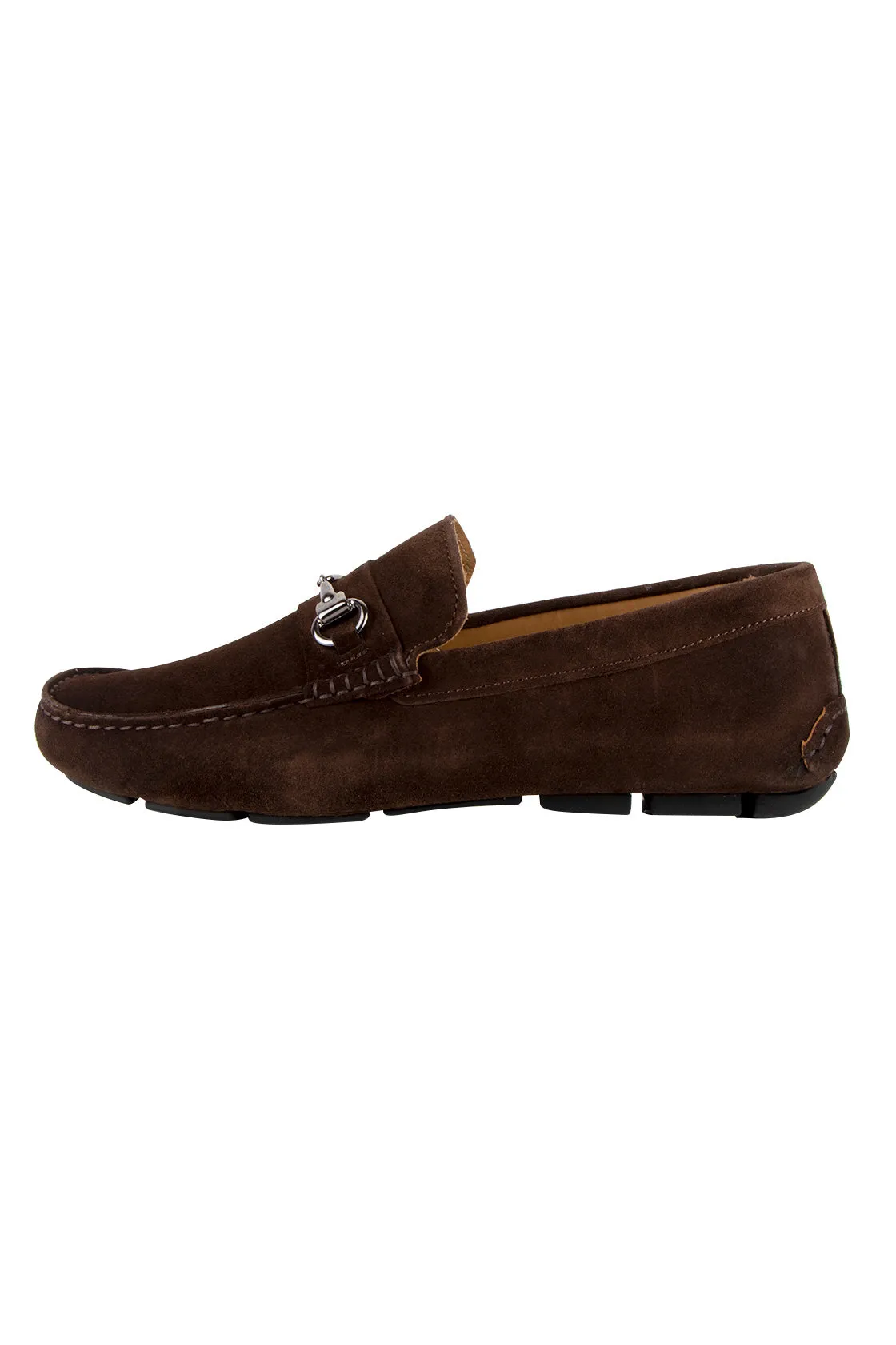 Gio Damiano Camoscio Suede Loafers Terracotta