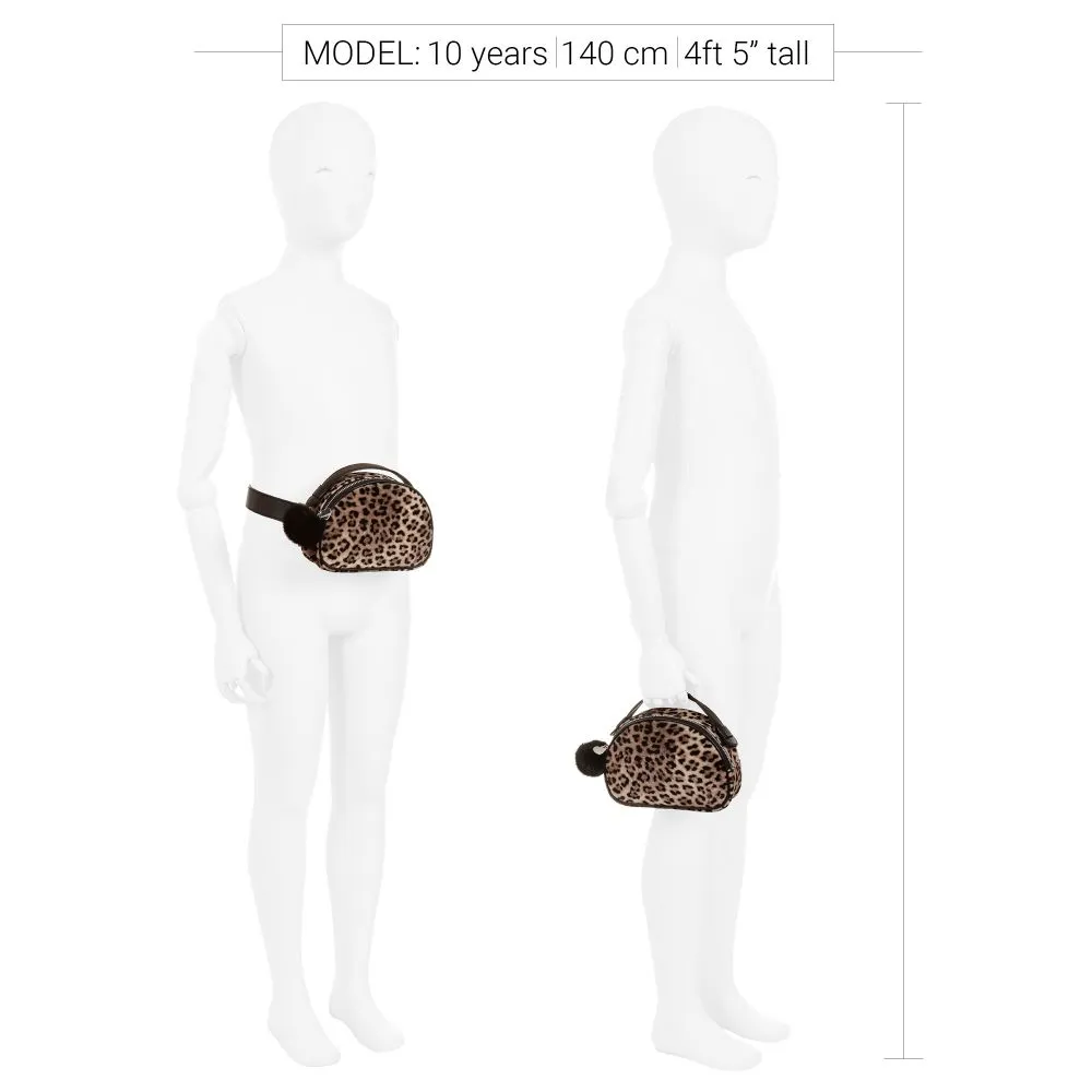 Girls Leopard Print Bag (64cm)