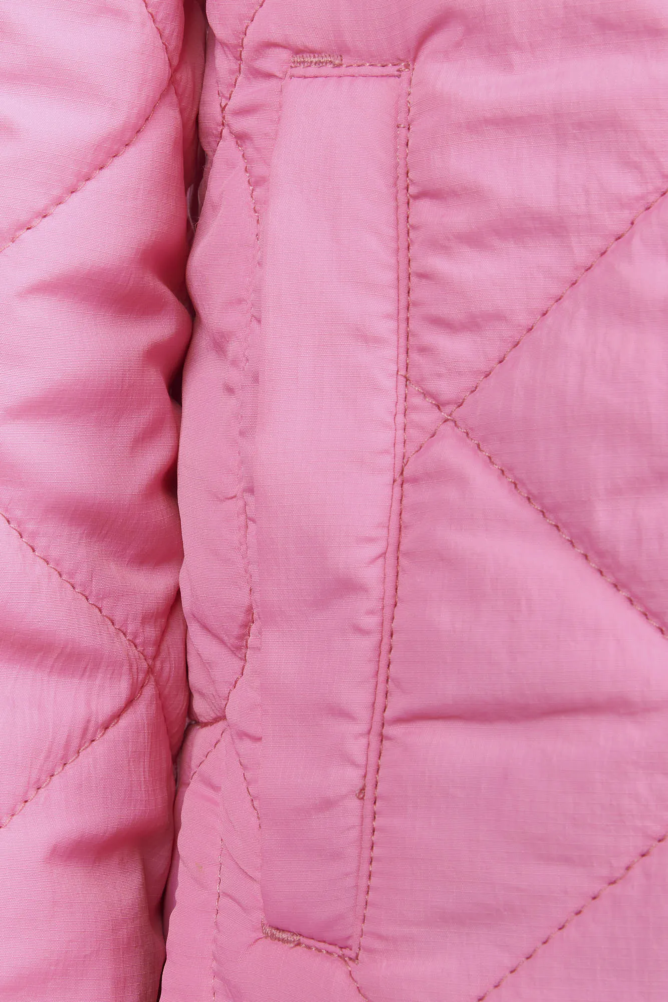 Girls Lightweight Puffer Jacket in Pink Cosmos