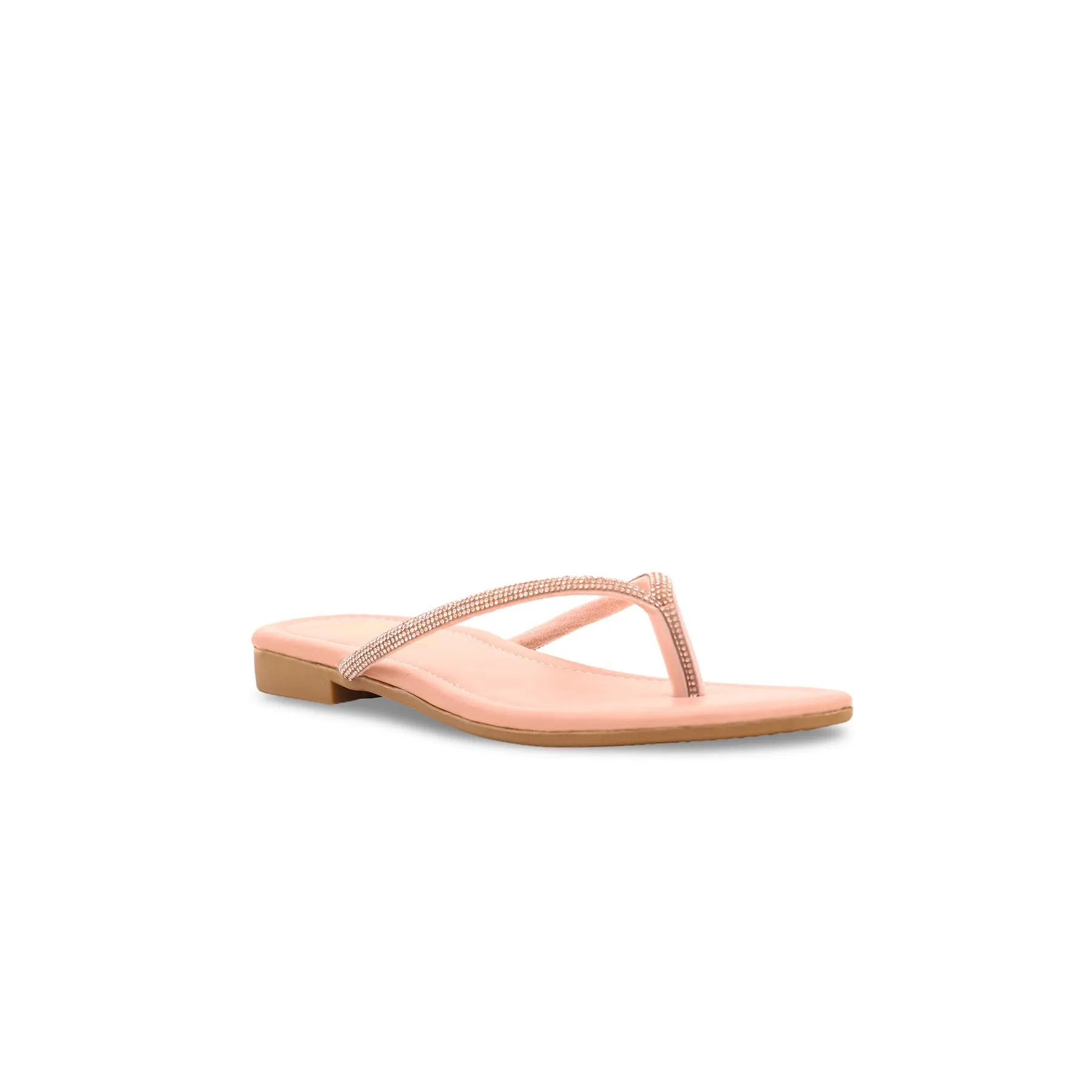 Girls Pink Formal Slipper KD5361