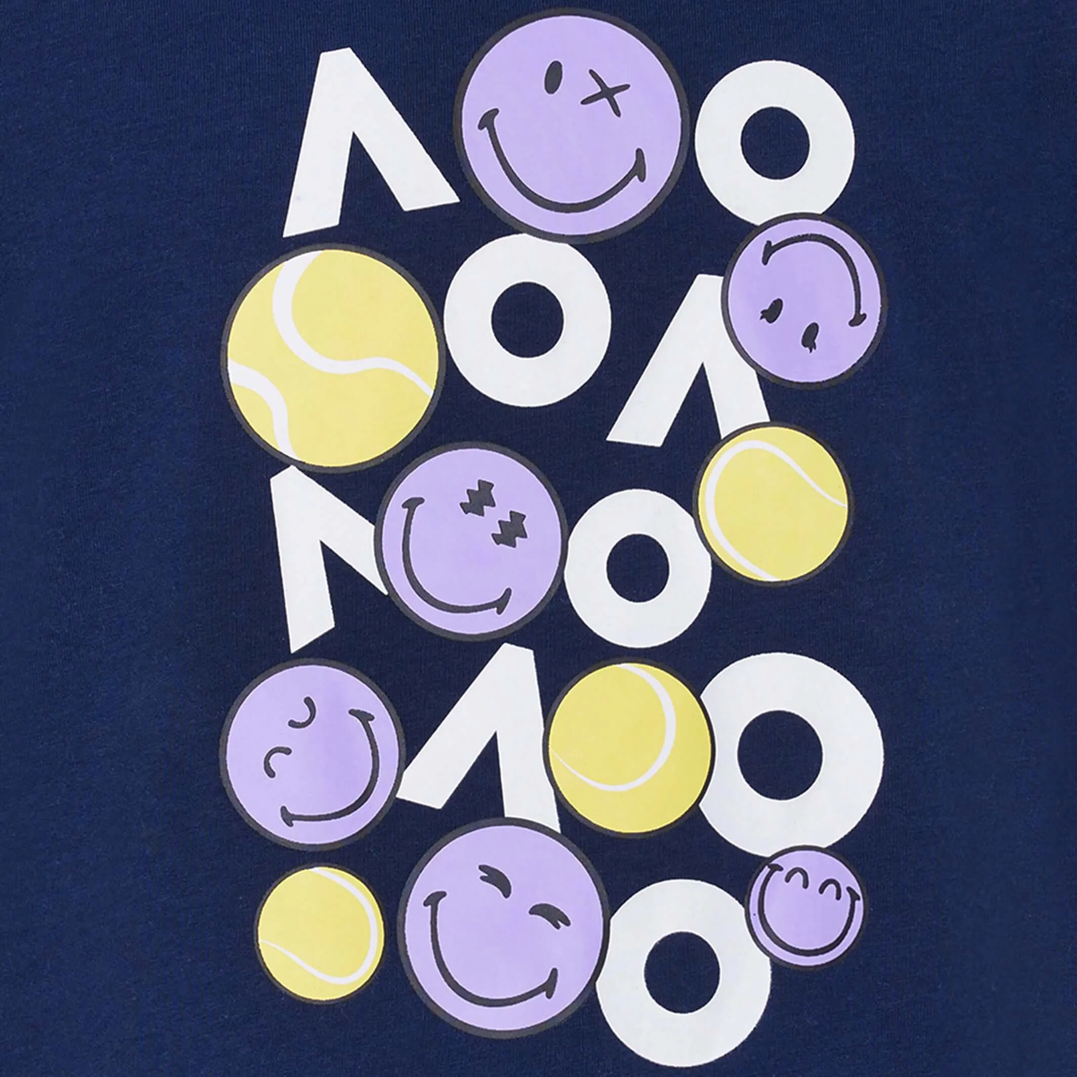 Girl's T-Shirt SmileyWorld Tennis