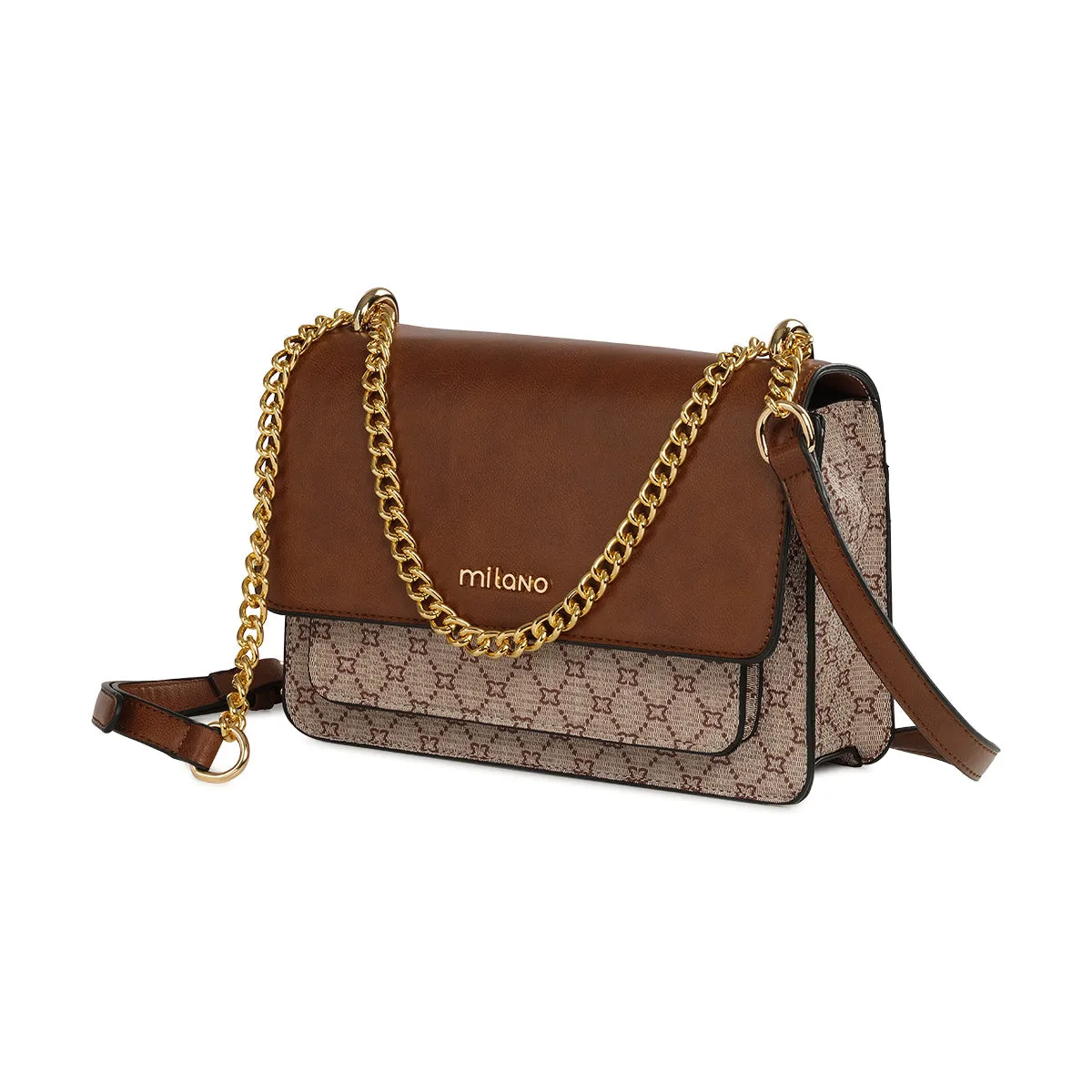 GISA SATCHEL- Brown