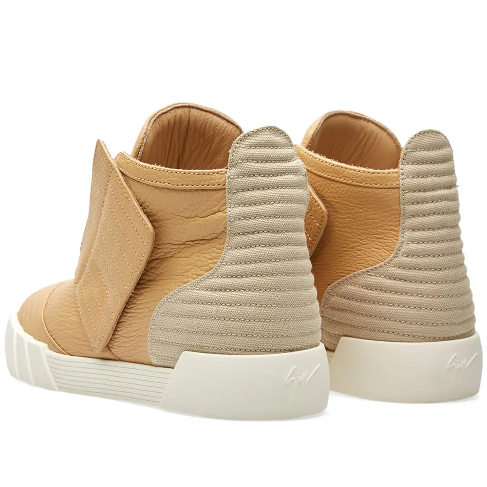 Giuseppe Zanotti Basketball Mid SneakerTan