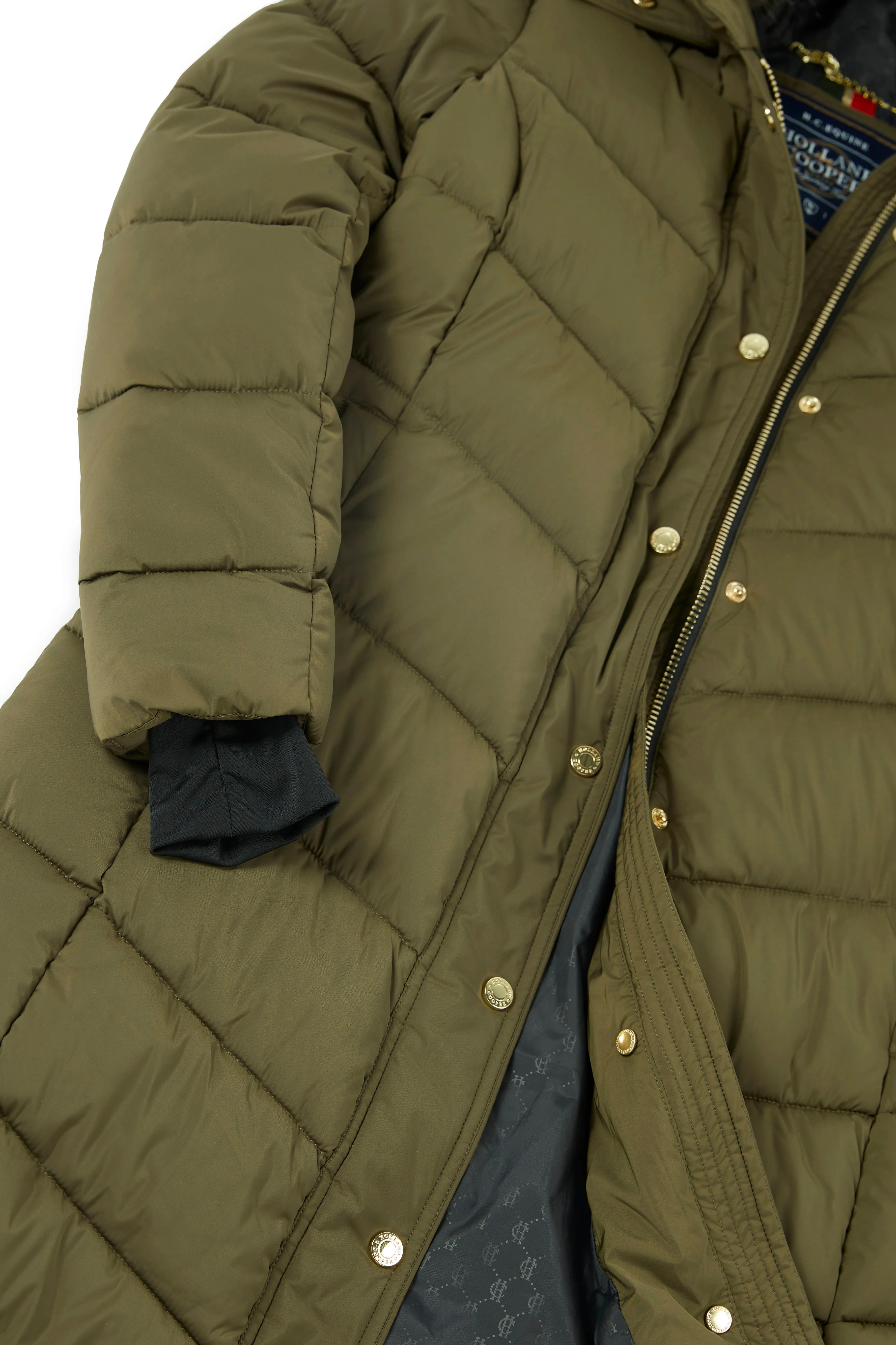 Glacier Full Length Puffer (Khaki)