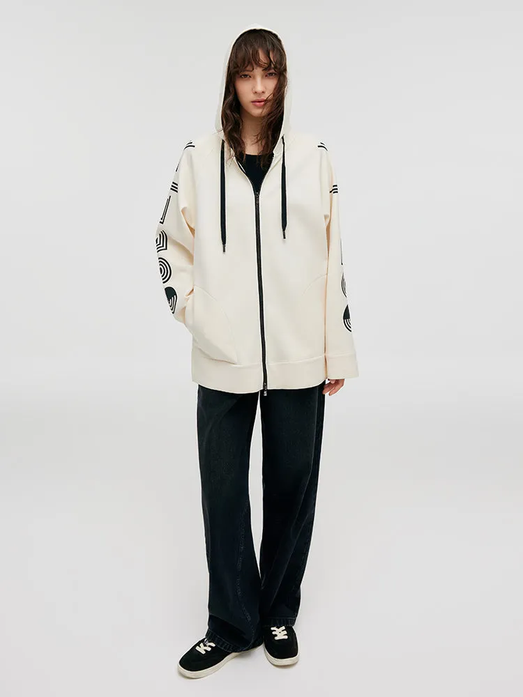 GOELIA X CHRISTINE PHUNG Zip-Up Hoodie 