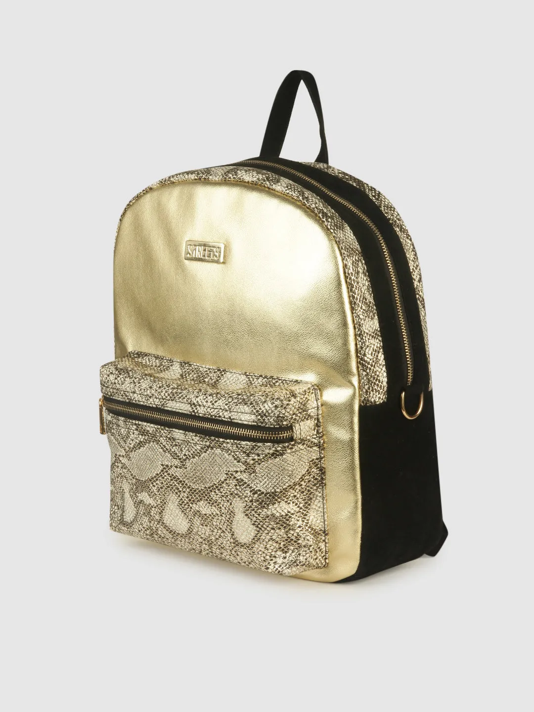 Gold Snake Backpack