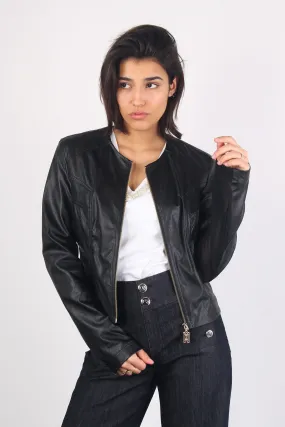 Goldian Giubbotto Ecopelle I Black